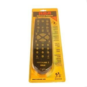 RCA Universal Remote Multi Brand Use RCU1300 Replaces 3‎ Remotes New Sealed
